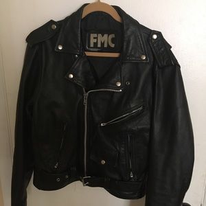 Fmc genuine leather jacket